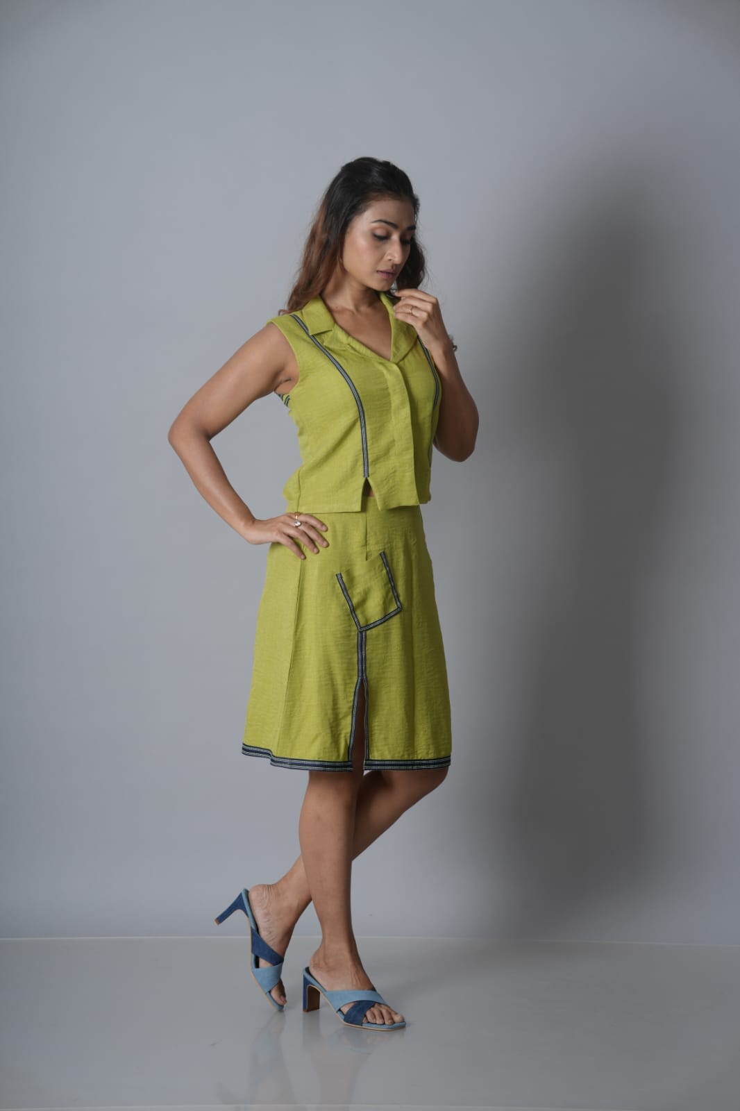 Green Co-ord Set only Skirt
