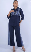Cord set only navy blue vest