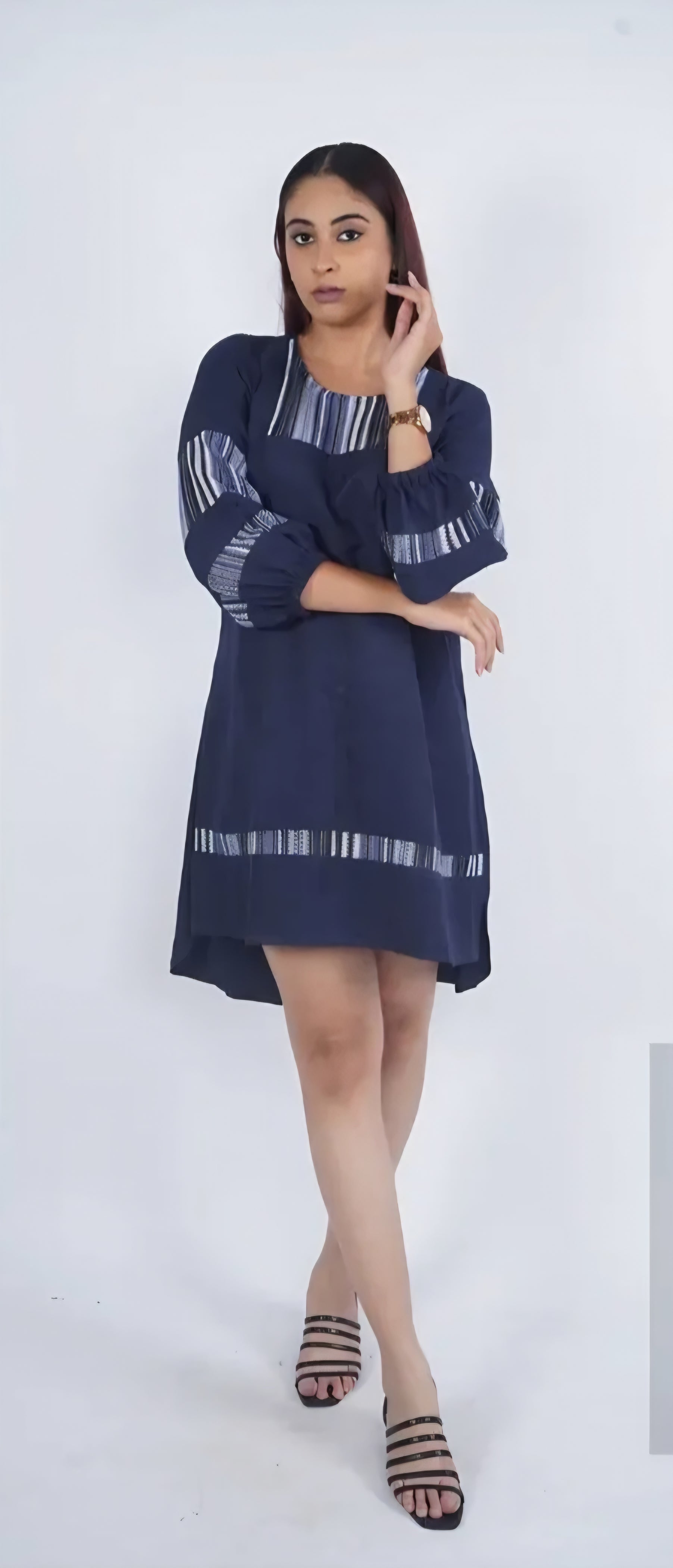 Navy blue Short dress