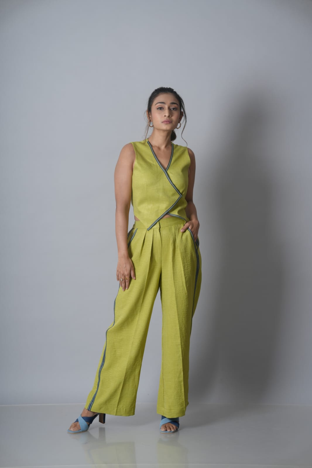 Green Cord set only top