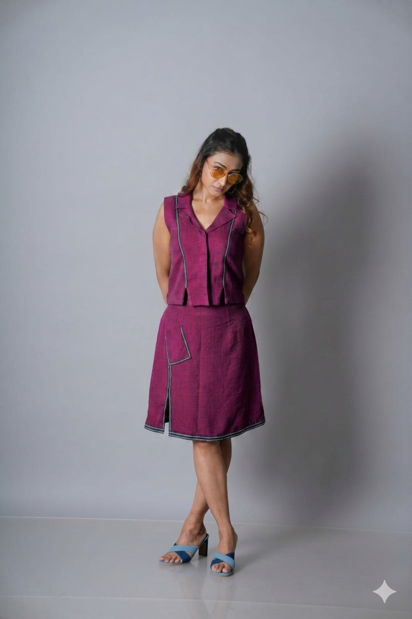 Magenta Cord set